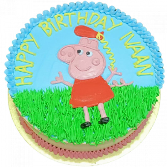 Peppa Pig Birthday Cake online delivery in Noida, Delhi, NCR, Gurgaon