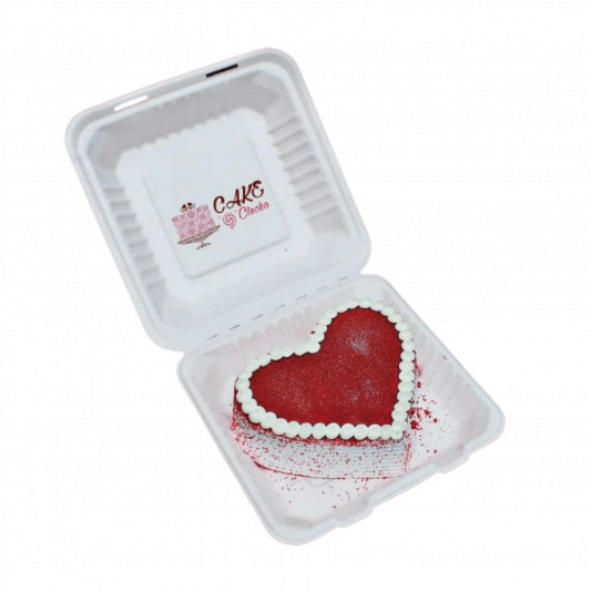 Heart Shape Bento Cake   online delivery in Noida, Delhi, NCR, Gurgaon