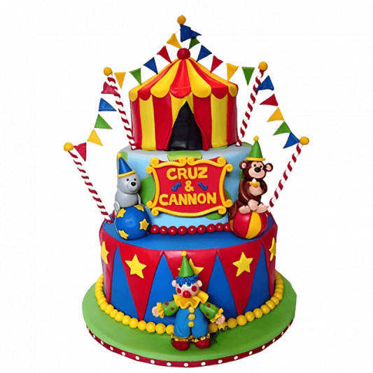 Circus Cake online delivery in Noida, Delhi, NCR, Gurgaon