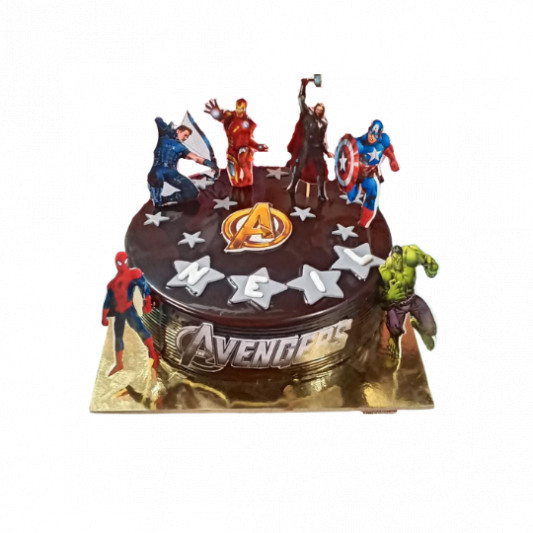 Marvel Avengers Cake online delivery in Noida, Delhi, NCR, Gurgaon