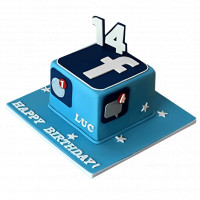 Facebook Lover Cake online delivery in Noida, Delhi, NCR,
                    Gurgaon