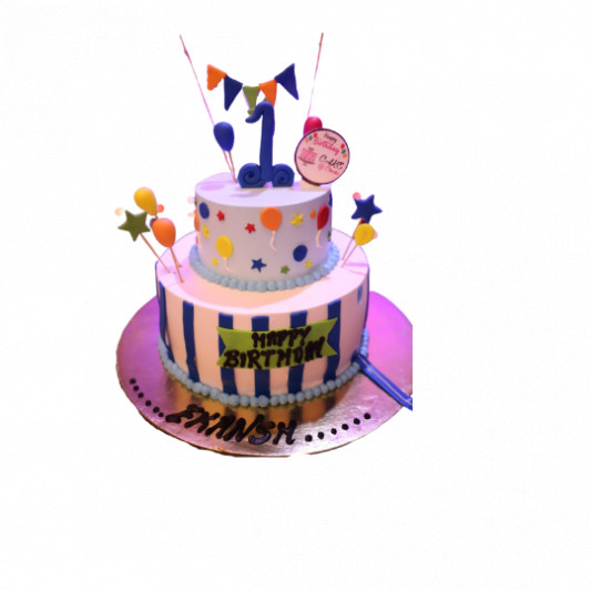 Customized 1st Birthday Cake  online delivery in Noida, Delhi, NCR, Gurgaon