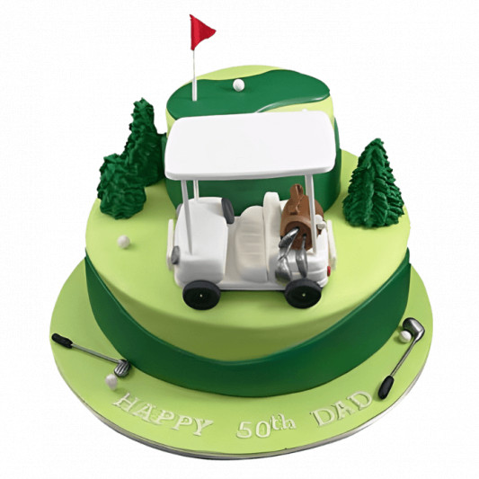 Golf Car cake online delivery in Noida, Delhi, NCR, Gurgaon