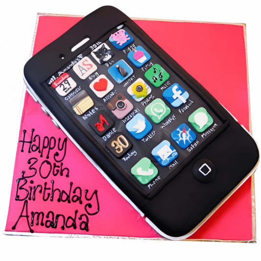 iPhone cake online delivery in Noida, Delhi, NCR, Gurgaon