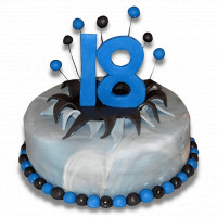 Knick Knack Fondant Cake online delivery in Noida, Delhi, NCR,
                    Gurgaon