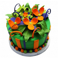 Lily and Jasmine Cake online delivery in Noida, Delhi, NCR,
                    Gurgaon