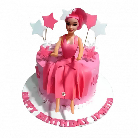 Princess Barbie Doll Cake online delivery in Noida, Delhi, NCR, Gurgaon