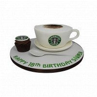 Starbucks Cake  online delivery in Noida, Delhi, NCR,
                    Gurgaon