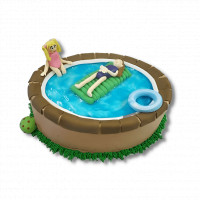 Swimming Pool Cake online delivery in Noida, Delhi, NCR,
                    Gurgaon