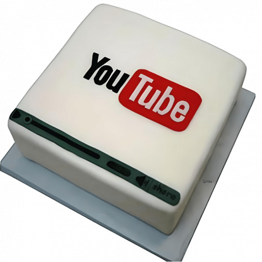 Youtube Icon Cake online delivery in Noida, Delhi, NCR, Gurgaon