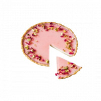 Pistachio Rose and White Chocolate Tart online delivery in Noida, Delhi, NCR,
                    Gurgaon