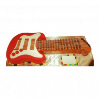 Guitar Theme Cake  online delivery in Noida, Delhi, NCR,
                    Gurgaon