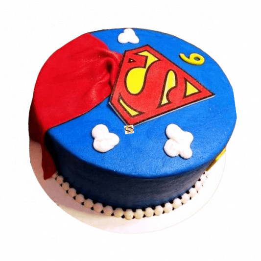 Superman Delectation Cake online delivery in Noida, Delhi, NCR, Gurgaon