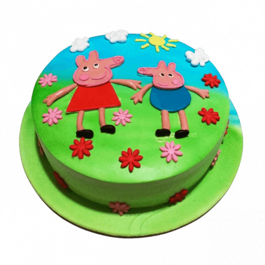 Peppa Pig Cake online delivery in Noida, Delhi, NCR, Gurgaon