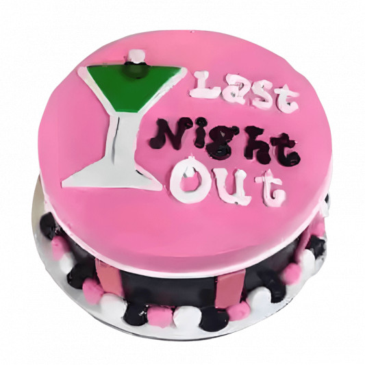 Last Night Out Cake\Bachelorette Cake online delivery in Noida, Delhi, NCR, Gurgaon