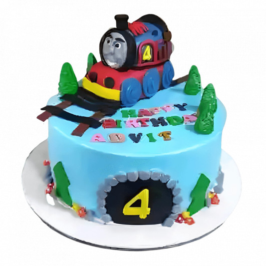 Thomas Train Birthday Cake online delivery in Noida, Delhi, NCR, Gurgaon
