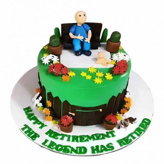 Retirement Cake online delivery in Noida, Delhi, NCR, Gurgaon