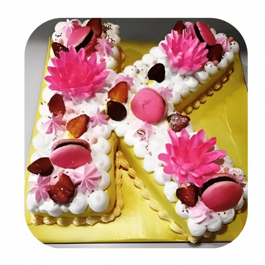  K  Alphabet Cake online delivery in Noida, Delhi, NCR, Gurgaon