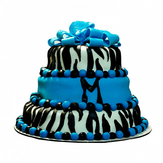 Zebra Choco Dip Cake  online delivery in Noida, Delhi, NCR, Gurgaon