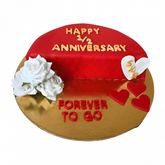 6 Month Anniversary Cake  online delivery in Noida, Delhi, NCR, Gurgaon