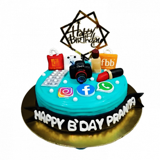 Cake For Shopholic Women  online delivery in Noida, Delhi, NCR, Gurgaon