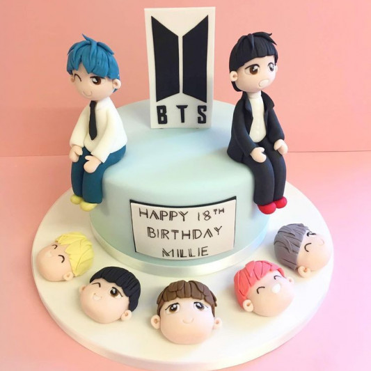 BTS cake | Bts cake, Cake, Bts birthdays