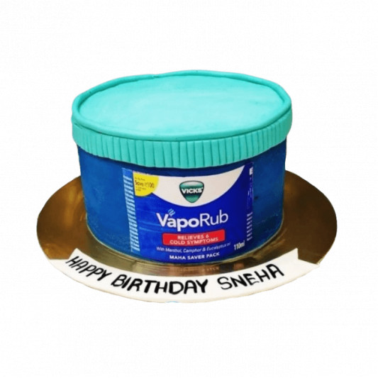 Vicks Vaporub Inspired Cake  online delivery in Noida, Delhi, NCR, Gurgaon