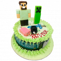 Minecraft Birthday Cake online delivery in Noida, Delhi, NCR,
                    Gurgaon