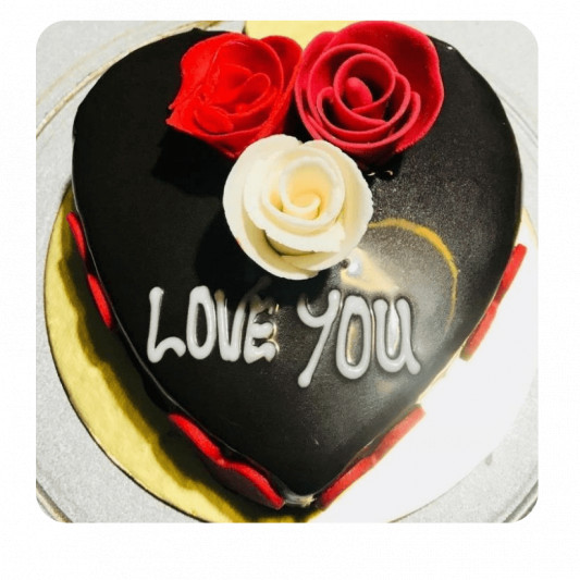 Love Chocolate cake online delivery in Noida, Delhi, NCR, Gurgaon