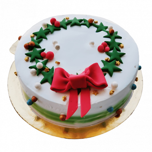 Christmas Theme Cake bakehoney