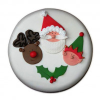 Santa and Friends Cake online delivery in Noida, Delhi, NCR,
                    Gurgaon