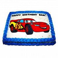 Mcqueen Racing Cake online delivery in Noida, Delhi, NCR,
                    Gurgaon