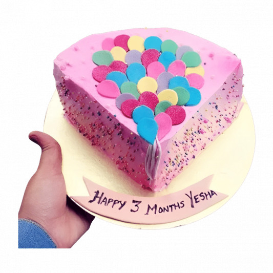 3 Months Cake online delivery in Noida, Delhi, NCR, Gurgaon