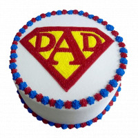 Super Cake For A Super Dad online delivery in Noida, Delhi, NCR,
                    Gurgaon