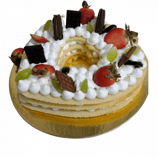 Monogram Tart Cake online delivery in Noida, Delhi, NCR, Gurgaon