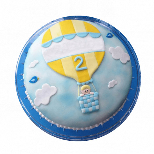 Baby in Balloon Cake online delivery in Noida, Delhi, NCR, Gurgaon