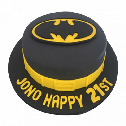 Batman Fondant Cake online delivery in Noida, Delhi, NCR, Gurgaon