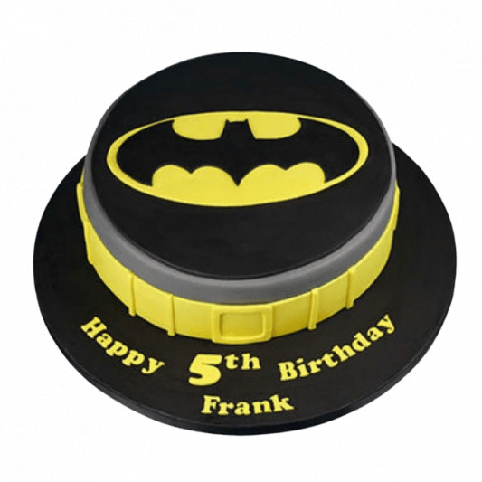 Batman Symbol Cake online delivery in Noida, Delhi, NCR, Gurgaon