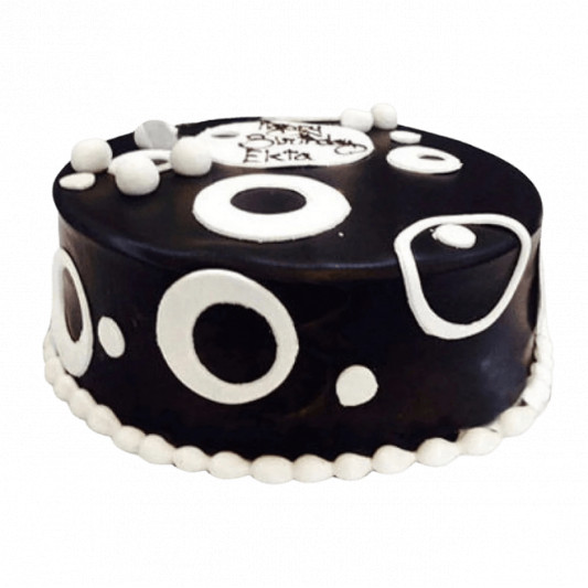 Black and White Cake online delivery in Noida, Delhi, NCR, Gurgaon