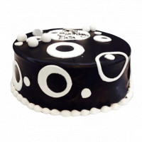 Black and White Cake online delivery in Noida, Delhi, NCR,
                    Gurgaon