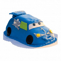 Blue Lightning Mcqueen Truffle Cake online delivery in Noida, Delhi, NCR,
                    Gurgaon