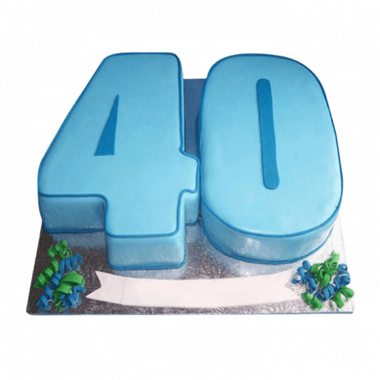 Blue Fondant Cake online delivery in Noida, Delhi, NCR, Gurgaon