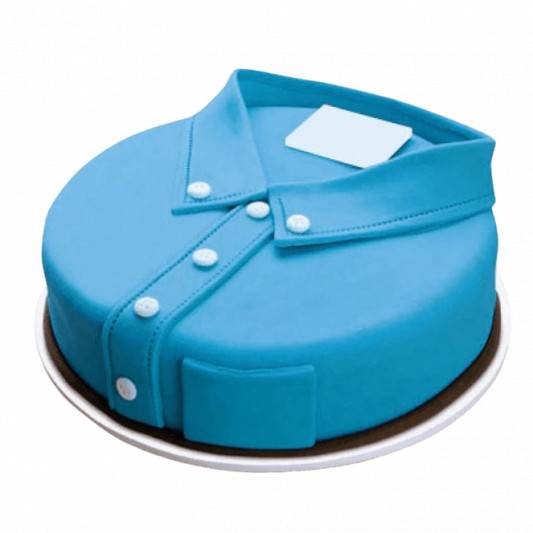 Blue Shirt Fondant Cake online delivery in Noida, Delhi, NCR, Gurgaon