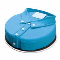 Blue Shirt Fondant Cake online delivery in Noida, Delhi, NCR,
                    Gurgaon