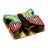 Butterfly Gems Truffle Cake online delivery in Noida, Delhi, NCR,
                    Gurgaon