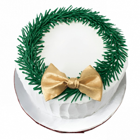 Christmas Wreath Cake online delivery in Noida, Delhi, NCR, Gurgaon