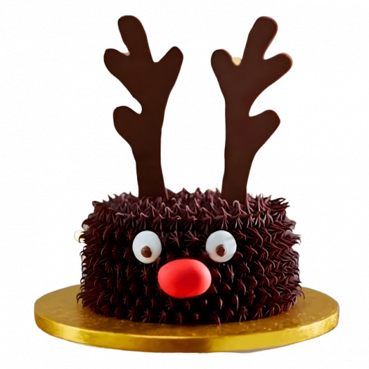 X-mas Reindeer Cake online delivery in Noida, Delhi, NCR, Gurgaon