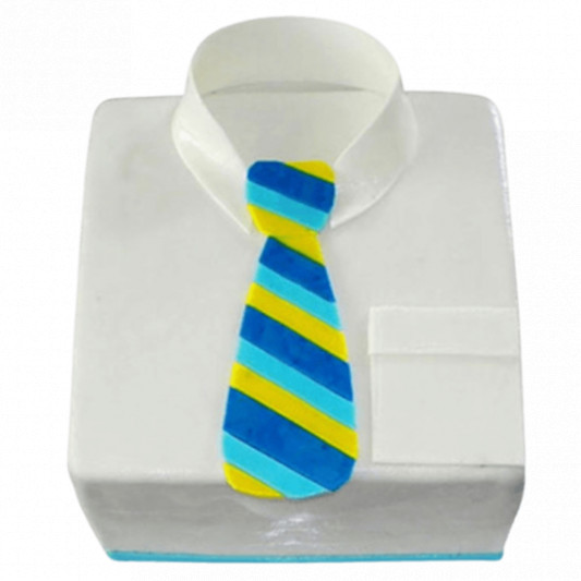 Shirt and Tie Designer Cake for Dad online delivery in Noida, Delhi, NCR, Gurgaon