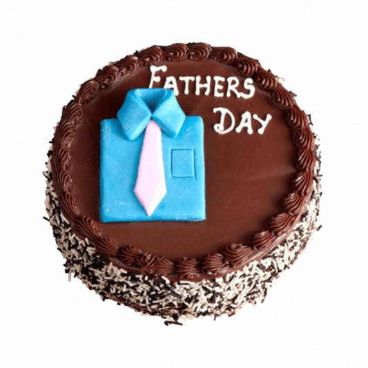 Chocolaty Father's Day Delight Cake online delivery in Noida, Delhi, NCR, Gurgaon