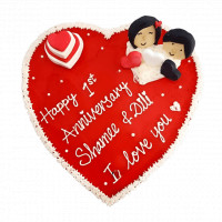 Will U Be My Valentine Cake online delivery in Noida, Delhi, NCR,
                    Gurgaon